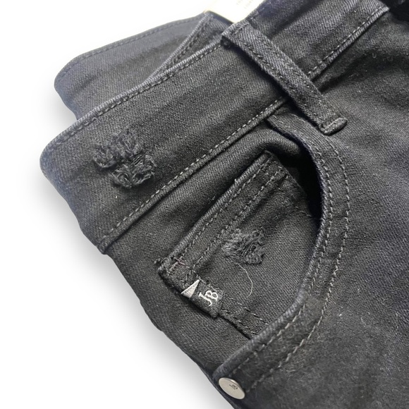 Judy Blue Jeans Womens 29 Black Distressed High Waist NWT - Picture 5 of 8